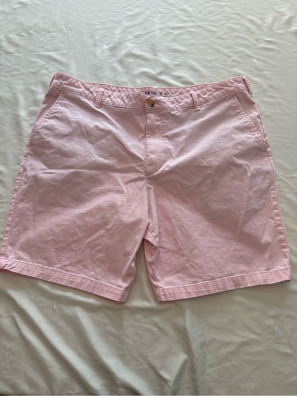 Men's Light Pink IZod Saltwater Shorts